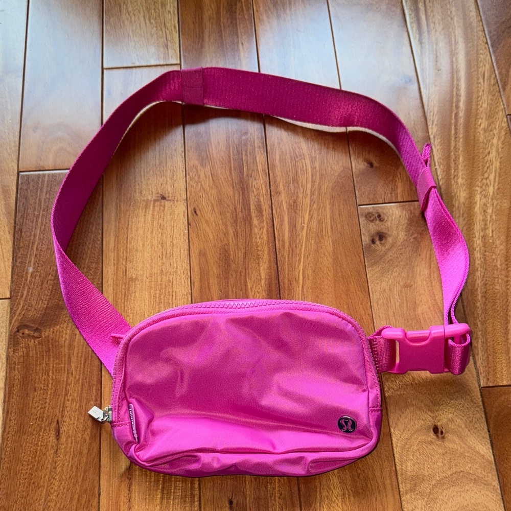 Lululemon Bright Pink Belt Bag